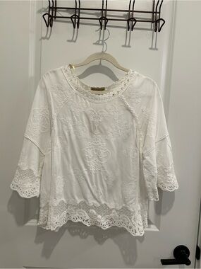 Democracy White Blouse